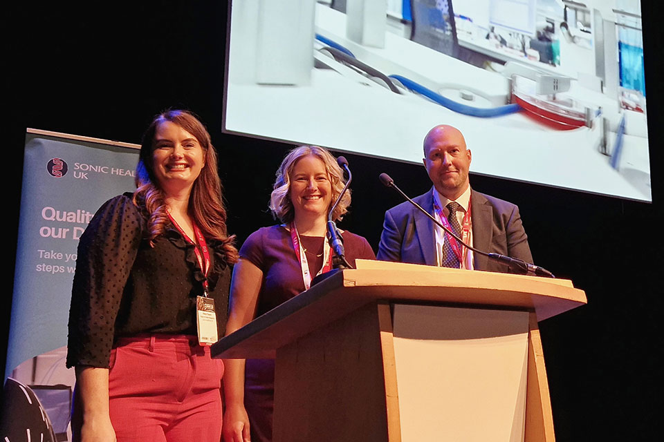 Alwyn Nason, Wendy Leversuch and Matt Gibbins